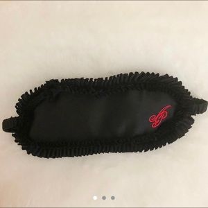 One Agent Provocateur Silk Ruffled Sleep Mask
